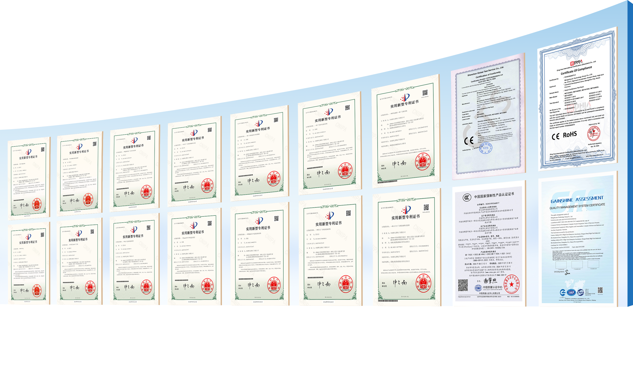 Certification Wall