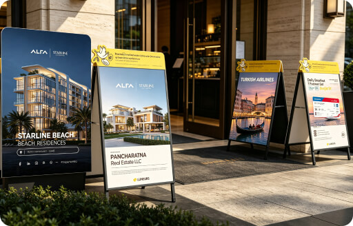 Scattered information, inconvenient for guests and visitors