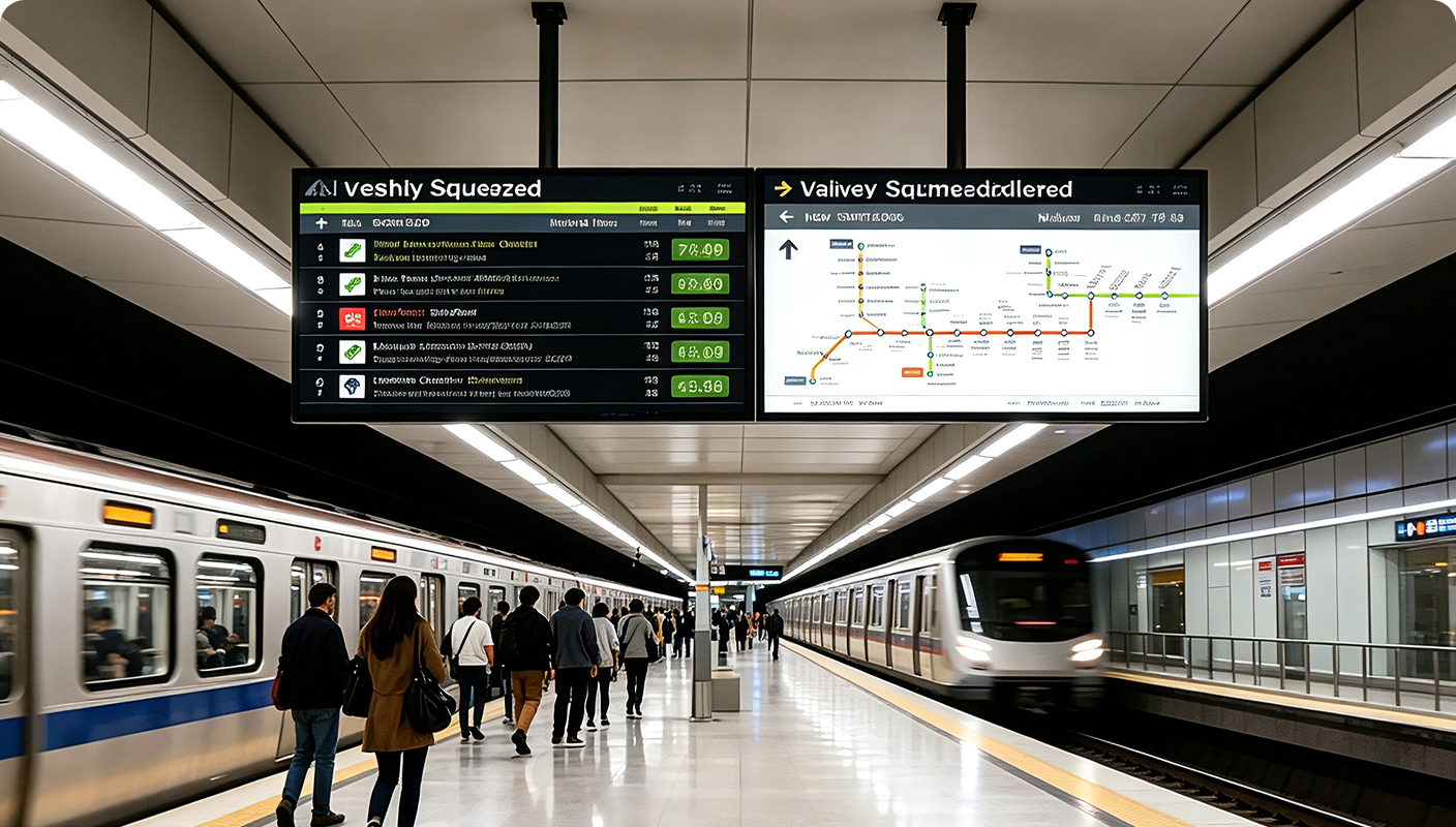Waiting-area Promotional Screens