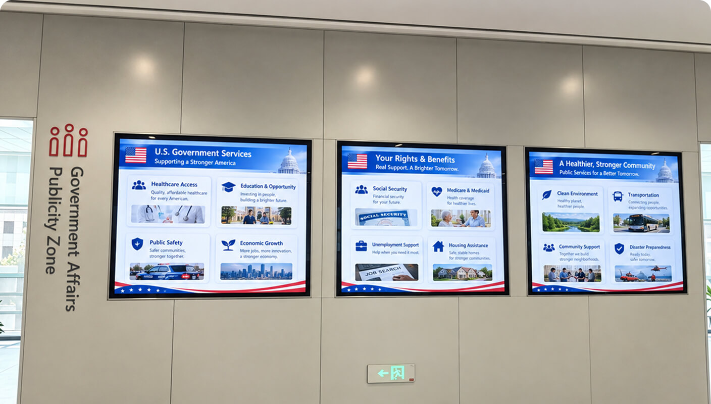 Street & Community Notice Screens