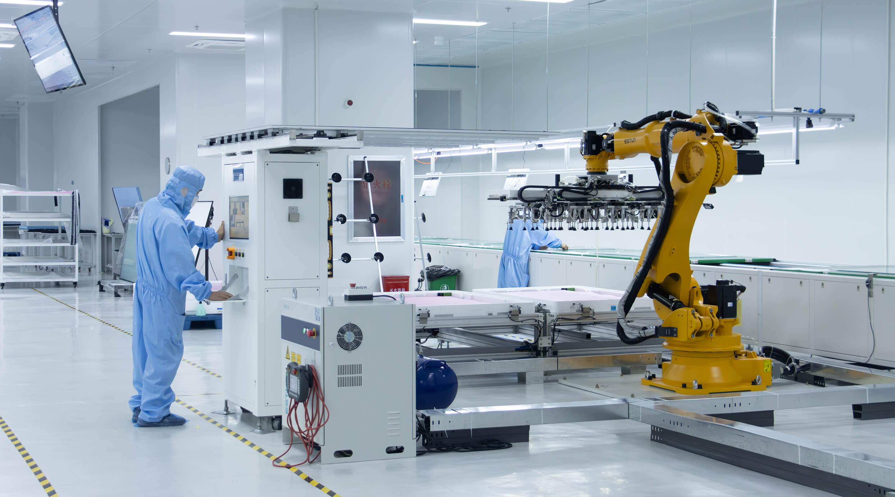 Automated Optical Module Production Line