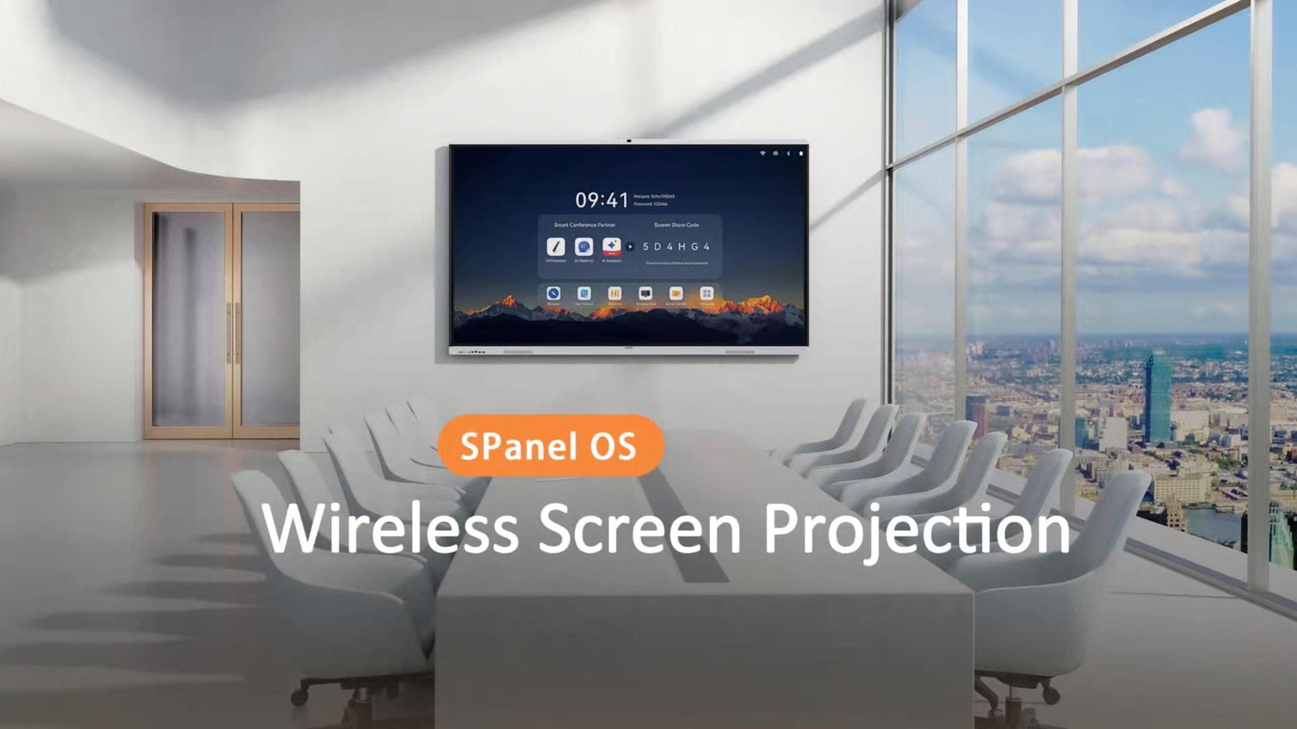 SPanel OS – Wireless Screen Projection