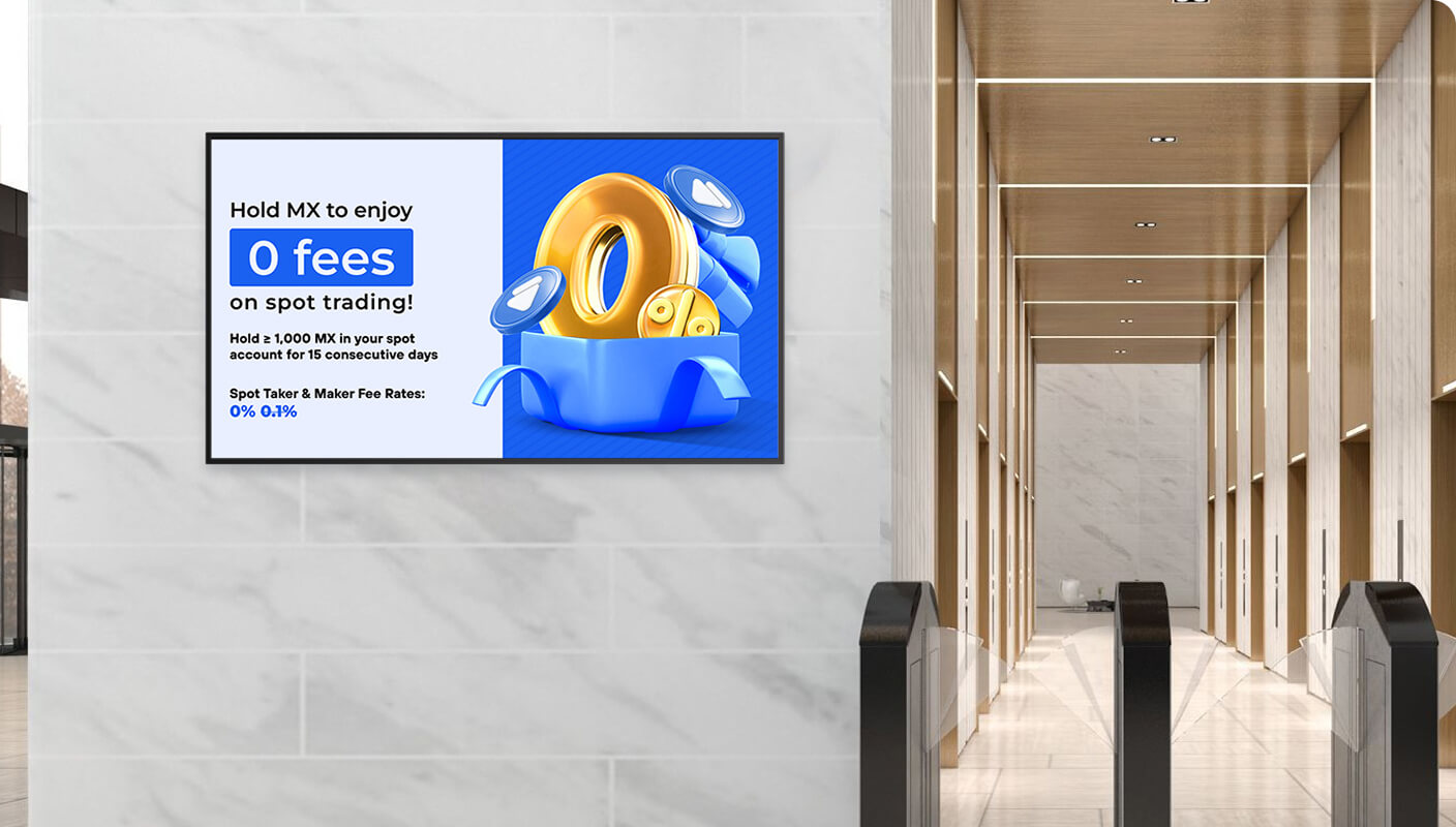 Elevator Lobby / Corridor Wayfinding Screen