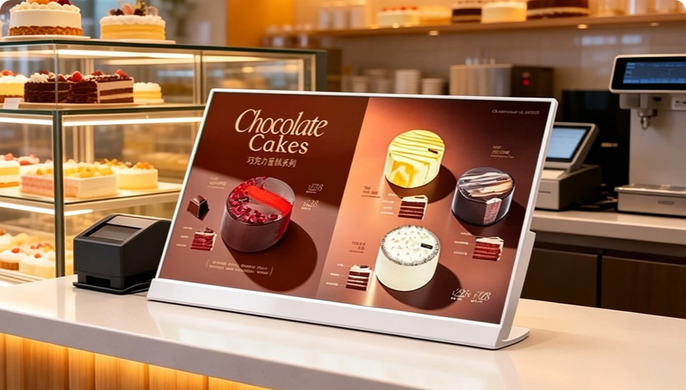Ordering & POS menu screen